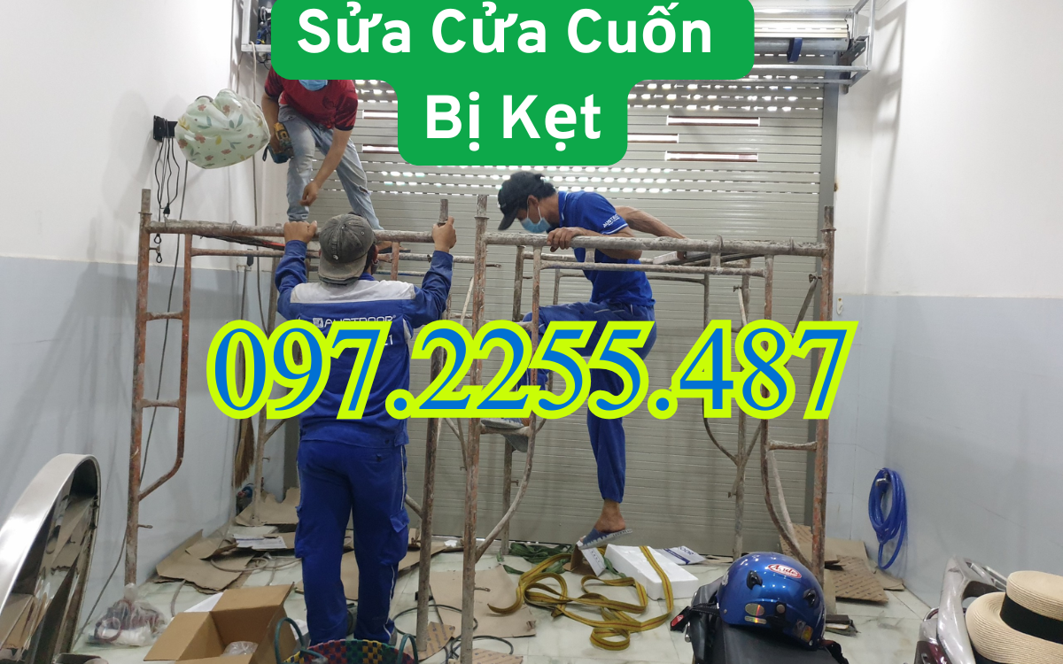 Sửa Cửa Cuốn Bị Kẹt