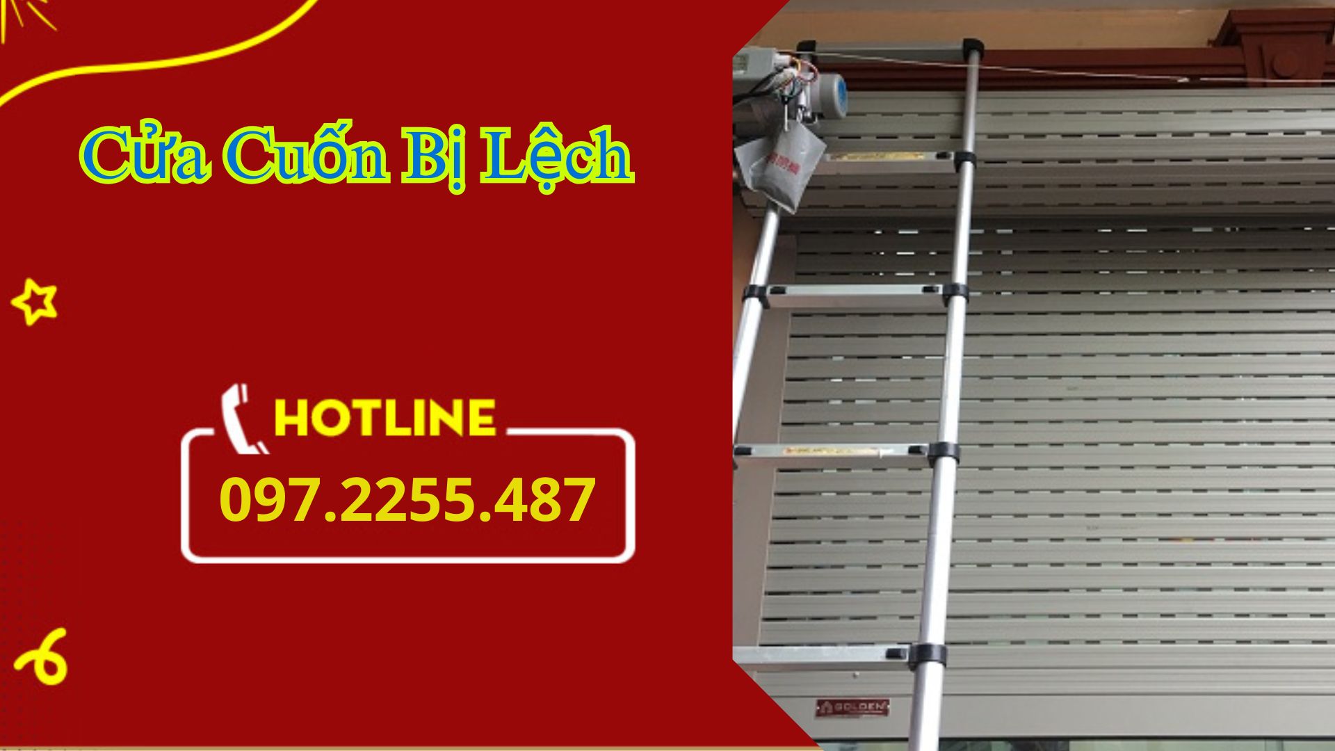 Cửa Cuốn Bị Lệch