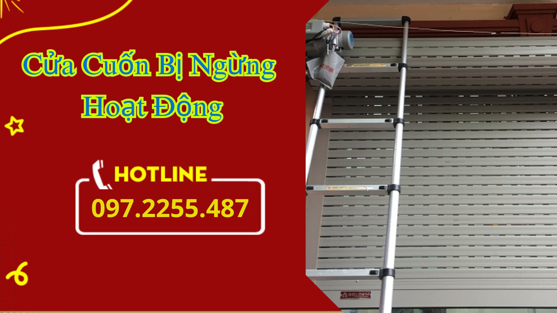 Cửa Cuốn Bị Ngừng Hoạt Động