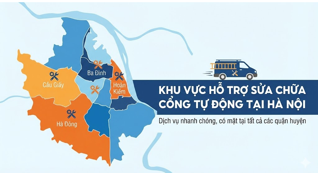 khu vuc ho tro sua cong tu dong ha noi